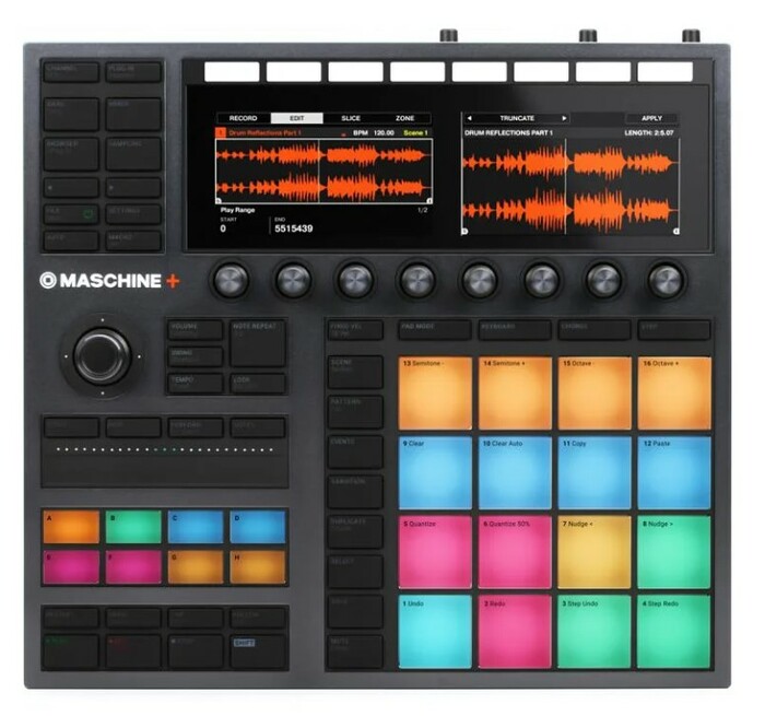 Native Instruments MASCHINE-PLUS STANDALONE PRODUCTION AND PERFORMANCE INSTRUMENT