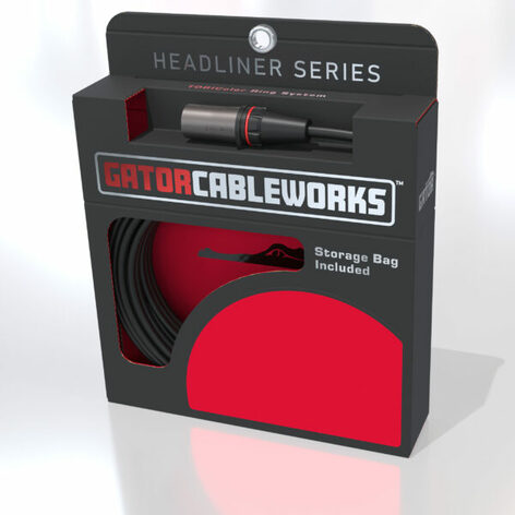 Gator GCWH-XLR-100 CableWorks Headliner Series 100' XLR Microphone Cable