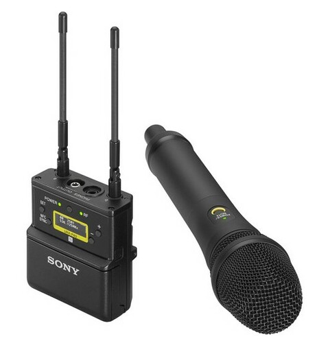 Sony UWP-D22 UC14 Camera-Mount Wireless Handheld Microphone 470 To 542 MHz