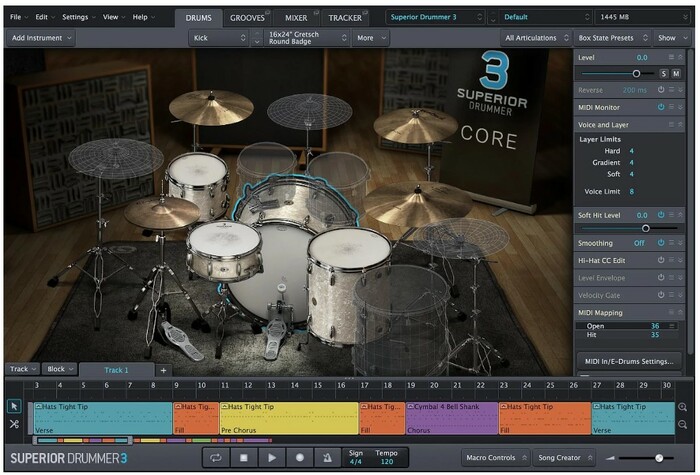 Toontrack Superior Drummer 3 Orchestral Edition