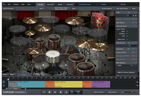 Toontrack The Foundry SDX Bundle Expansions For Superior Drummer 3