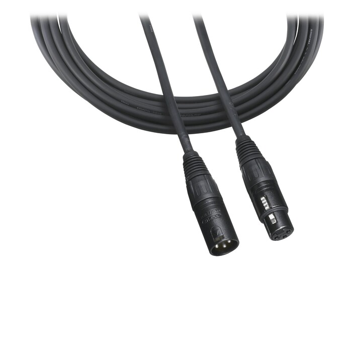 Audio-Technica AT8314-25 25' Premium Microphone Cable, Male XLR3 To Female XLR3