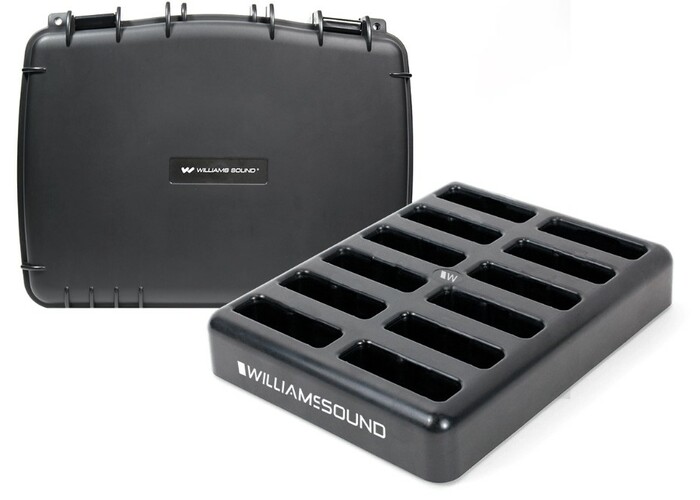 Williams AV CHG 412 PRO 12-bay Drop-in Charger For DLT400 Or DLR400