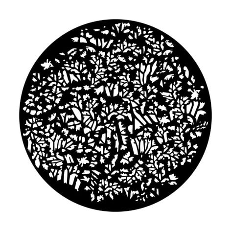 Apollo Design Technology ME-3576 Steel Gobo, Dense Foliage