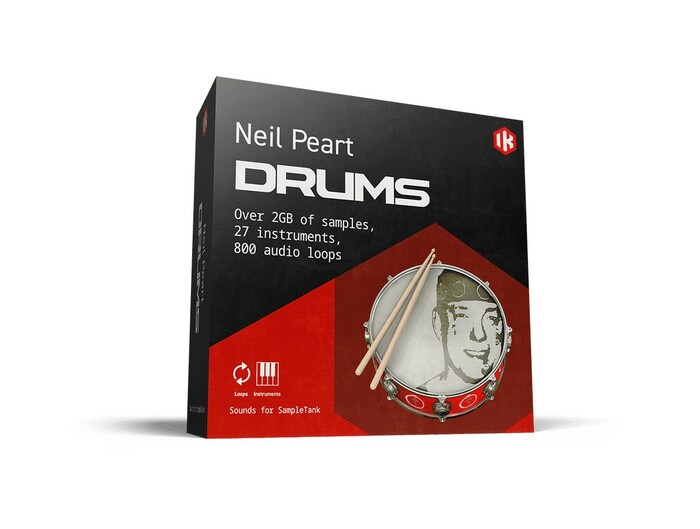 IK Multimedia SAMPLETANK-NEILPEART Loops & Kits Of Neil Peart [Virtual]