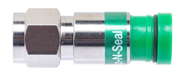 Belden FSNS6RCAU-25 Snap-N-Seal RG6 RCA Coax Connectors, 25/Pk