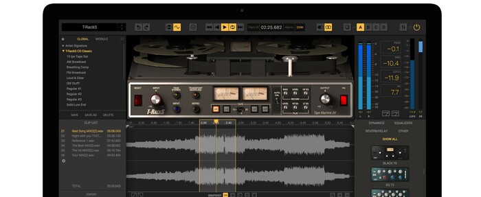 IK Multimedia TRACKS-TAPEMACH-JH24 MCI JH24 Tape Recorder Emulator [Virtual]