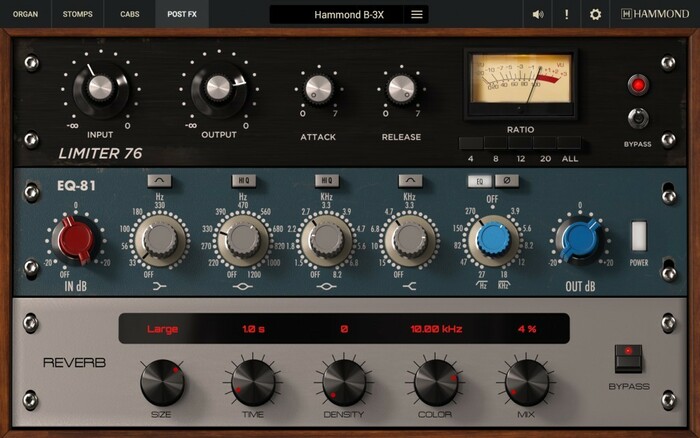 IK Multimedia HAMMOND-B-3X Virtual B3 Organ Plug-In [Virtual]