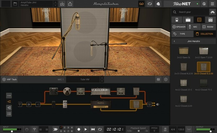 IK Multimedia AMPLITUBE-JIMI-ANN Jimi Hendrix Anniversary Collection [Virtual]