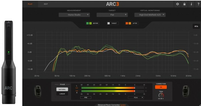 IK Multimedia ARC-SYSTEM-VERSION-3 EQ Correction Plug-in [Virtual]