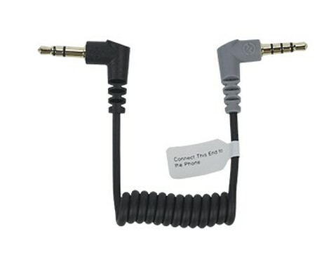 Hollyland 3.5mm TRS to 3.5mm TRRS Cable Cable For Wireless Lavalier Microphone System