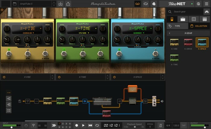 IK Multimedia AmpliTube 5 SE Guitar Amp And FX Modeling Software [Virtual]