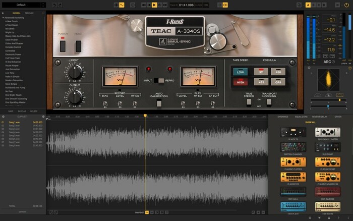 IK Multimedia TASCAM T-RackS TEAC A-3340S TEAC A-3340S Analog Recorder Plug-In [Virtual]