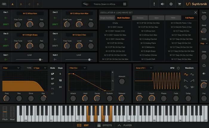 IK Multimedia Syntronik 2 22 Analog Synth Plug-Ins [Virtual]