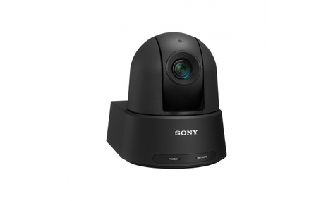 Sony SRGA12 12x Zoom 4K UHD AI Framing And Tracking PTZ Camera, Black