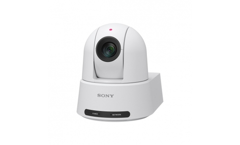 Sony SRG-A12/W 12x Zoom 4K UHD AI Framing And Tracking PTZ Camera, White