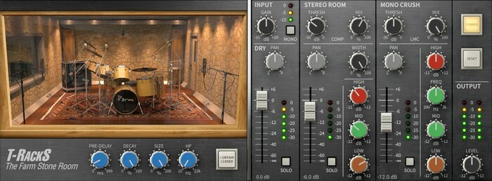 IK Multimedia T-RackS The Farm Stone Room Reverb Stone Room Reverb At Genesis’ Studio Fisher Lane Farm [Virtual]