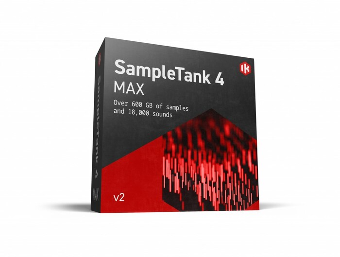 IK Multimedia SampleTank 4 MAX v2 600 GB Collection Of Virtual Instruments And Libraries [Virtual]