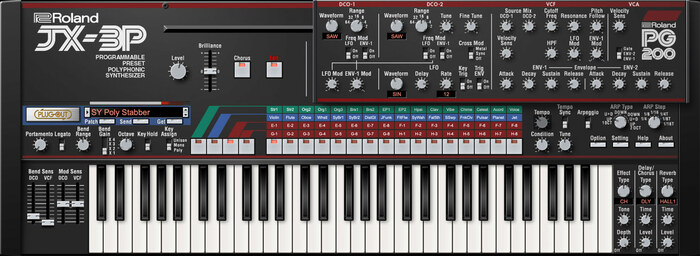 Roland JX-3P Six-Voice Software Synthesizer [Virtual]