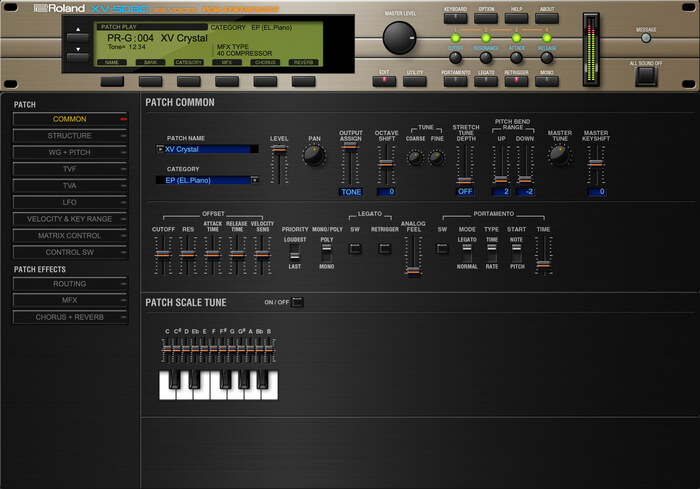 Roland XV-5080 PCM Software Synthesizer [Virtual]