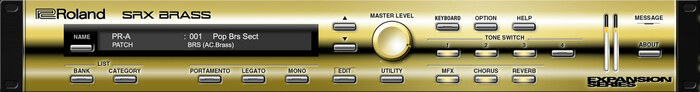 Roland SRX BRASS Software Brass Synthesizer [Virtual]