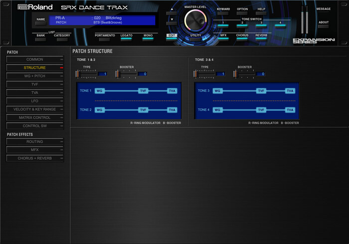 Roland SRX DANCE TRAX 2000 Waveforms And 567 Patches Software Synthesizer [Virtual]