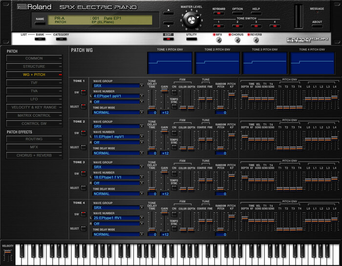 Roland SRX ELECTRIC PIANO 1251 Waveforms And 50 Patches Software Synthesizer [Virtual]