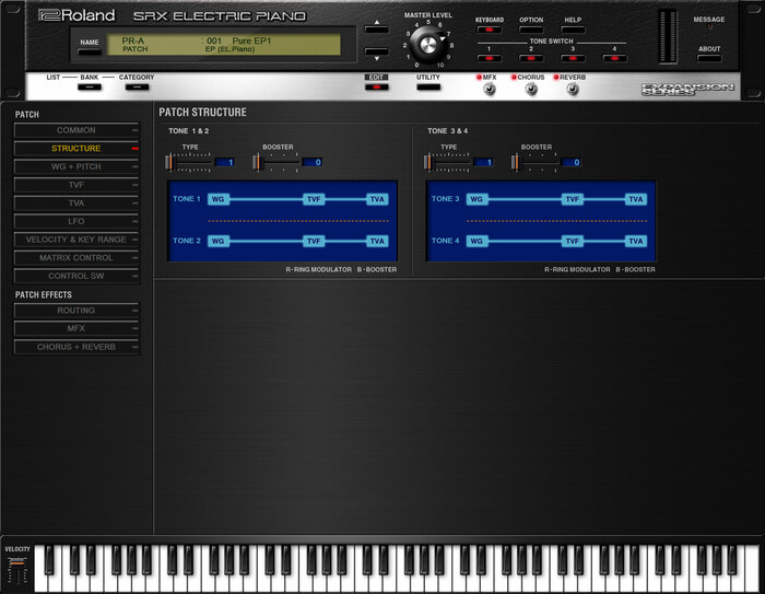 Roland SRX ELECTRIC PIANO 1251 Waveforms And 50 Patches Software Synthesizer [Virtual]