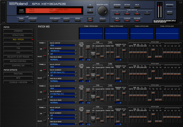 Roland SRX KEYBOARDS Keyboard Sounds From The ‘90s Software Synthesizer [Virtual]