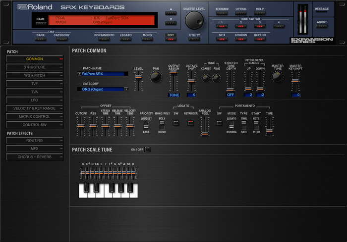 Roland SRX KEYBOARDS Keyboard Sounds From The ‘90s Software Synthesizer [Virtual]