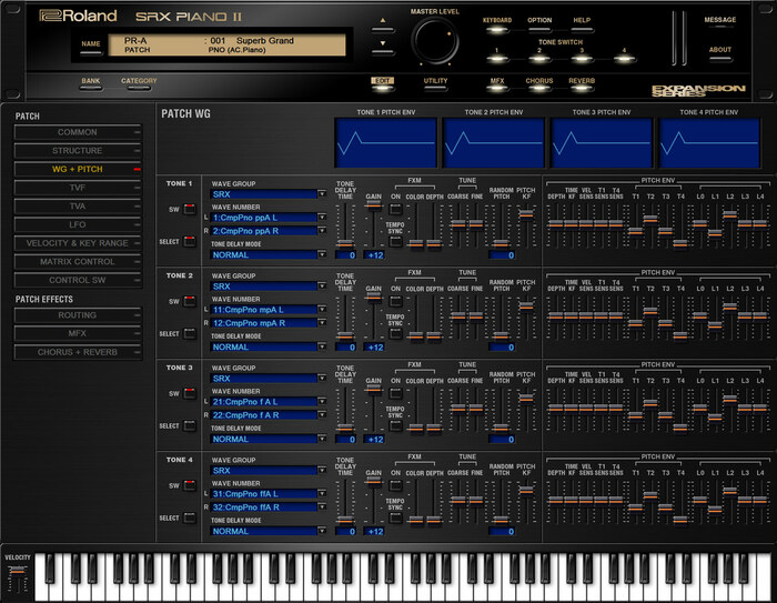 Roland SRX PIANO II 88-Note Acoustic Grand Piano Software Synthesizer [Virtual]