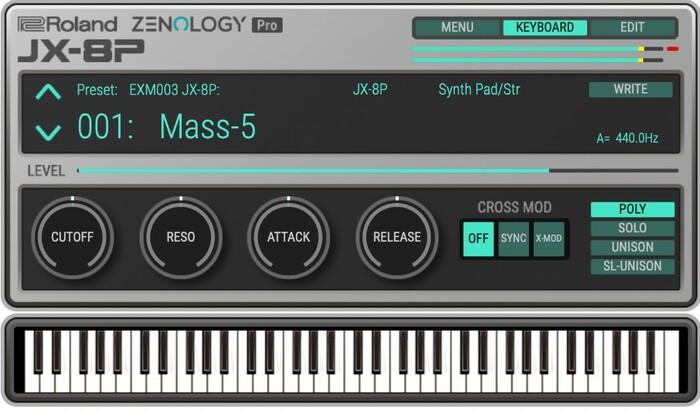 Roland JX-8P Model Expansion Synth Expansion For ZENOLOGY And Compatible HW [Virtual]