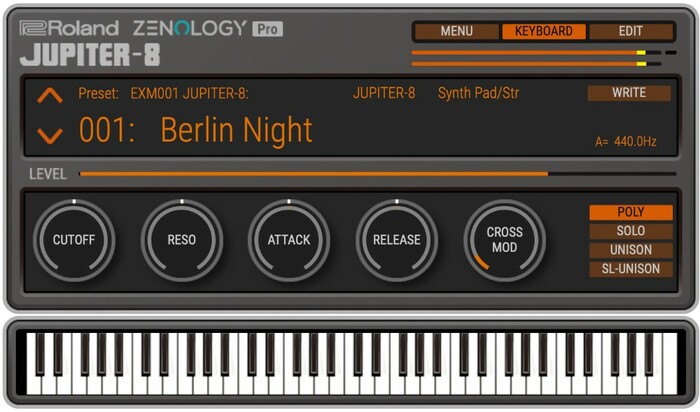 Roland JUPITER-8 Model Expansion Synth Expansion For ZENOLOGY And Compatible HW [Virtual]