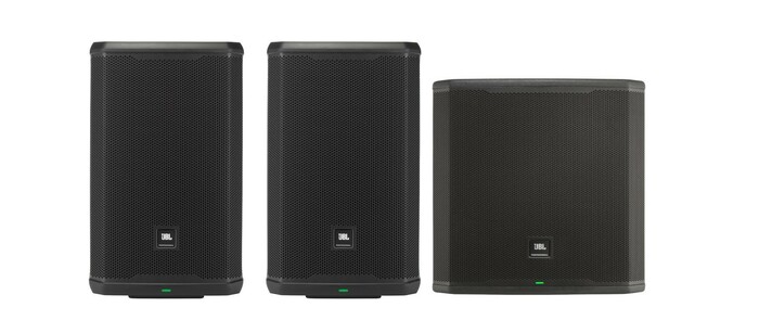 JBL PRX912-918XLF-K Bundle W/ 2 JBL PRX912s, 1 PRX918XLF