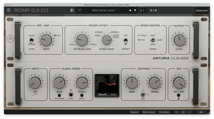 Arturia ROTARY-CLS-222 Revolving Stereo Motion Plug-In [Virtual]