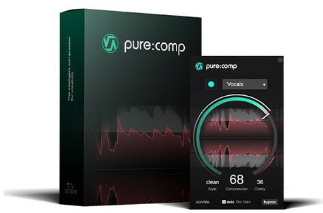 Sonible pure:comp AI-Powered Compressor Plug-In [Virtual]