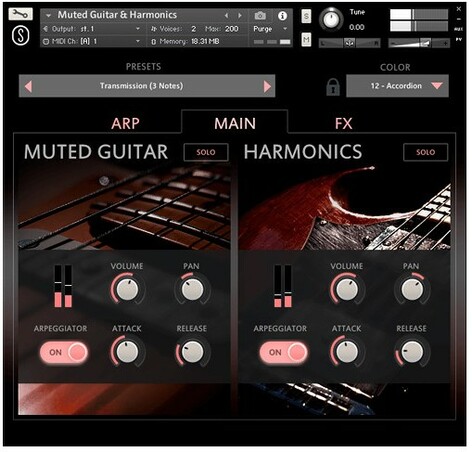 SonuScore Origins Vol.6 Muted Guitar And Harmonics For Kontakt Full [Virtual]