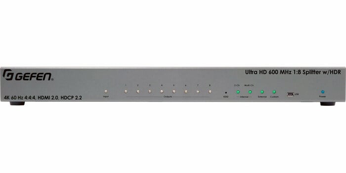 Gefen EXT-UHD600-18 1x8 HDMI Distribution Amplifier