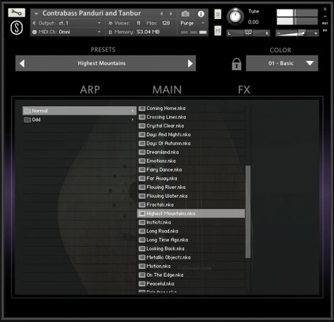 SonuScore Origins Vol.10 Contrabass Panduri And Tanbur For Kontakt Full [Virtual]