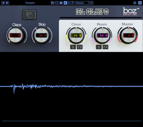 Boz Digital El Clapo Clap Generator Plug-In [Virtual]