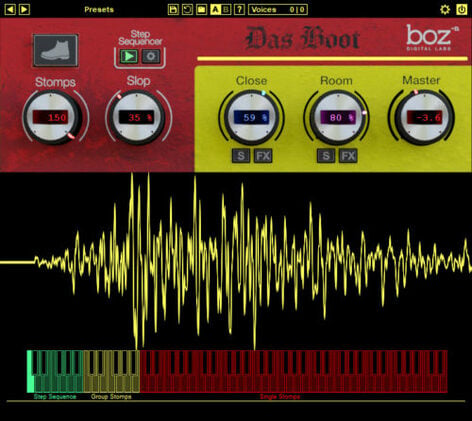 Boz Digital Clap Snap Stomp Bundle Bundle With El Clapo, Das Boot And Le Snappet [Virtual]