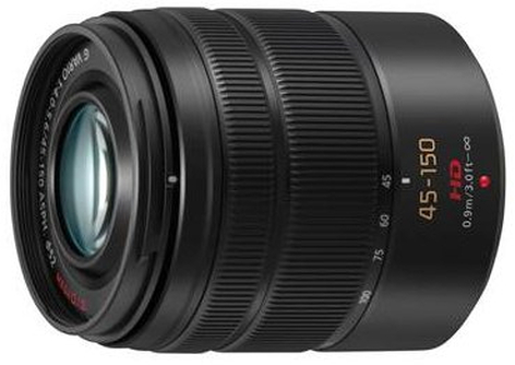 Panasonic LUMIX G Vario 45-150mm f/4.0-5.6 ASPH. [Restock Item] MEGA O.I.S. Lens For G Series Cameras