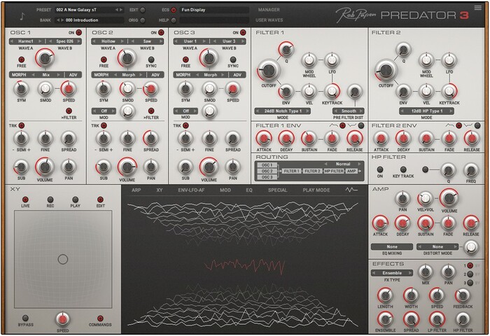 Rob Papen Predator 3 Virtual Synthesizer With Over 6400 Presets [Virtual]