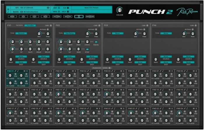 Rob Papen Punch 2 Upgrade Punch 1 To 2 Drum Synthesizer Upgrade [Virtual]