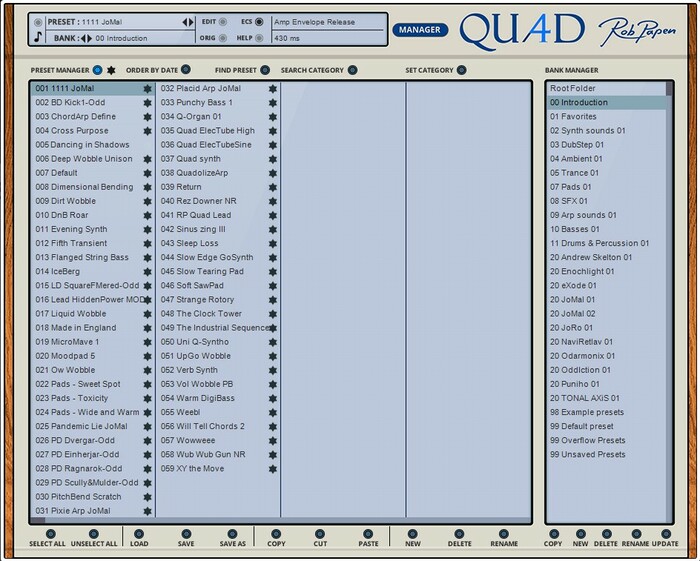 Rob Papen Quad Rack Extension Synthesizer [Virtual]