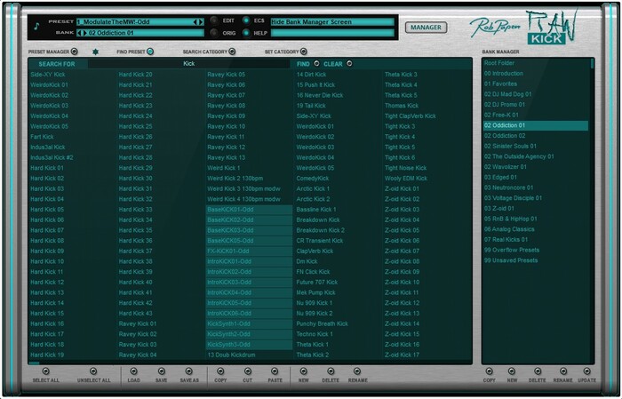 Rob Papen RAW-Kick Virtual Synthesizer With Kick Drum Sounds [Virtual]