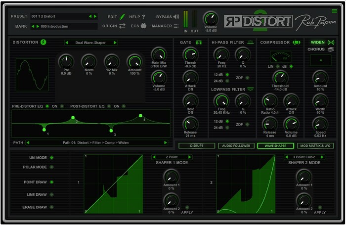 Rob Papen RP-Distort 2 Upgrade RP-Distort 1 To 2 Upgrade [Virtual]