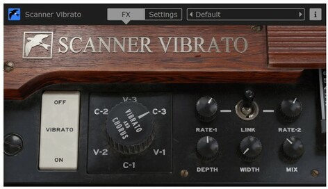 Martinic Scanner Vibrato Vibrato And Chorus Plug-In [Virtual]