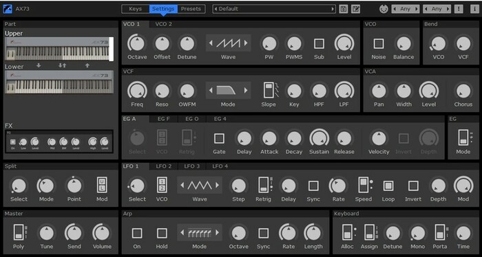 Martinic AX73 80s Analog Synth With Modern Enhancements [Virtual]