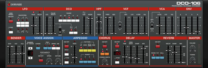 Cherry Audio DCO-106 Polyphonic Synth [Virtual]